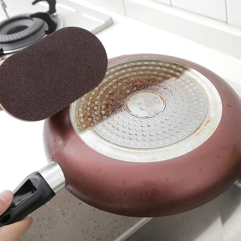 MagicScrub Pro: The Ultimate Kitchen and Bathroom Cleaning Sponge with Handle