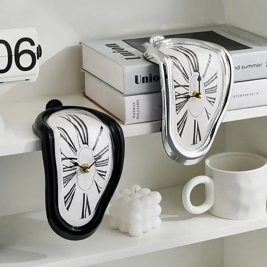 Timeless Melt: Salvadoran Dali-Inspired Silent Surreal Clock