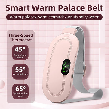 ComfortWrap: Portable Menstrual Heating Pad & Waist Belt