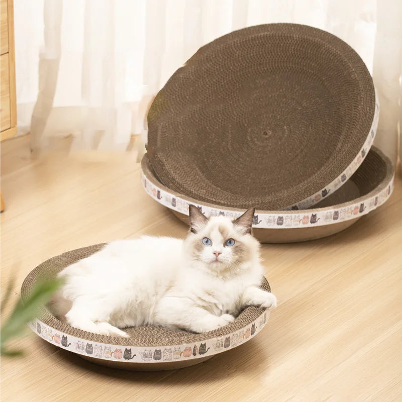 PurrfectScratch Oasis: The Ultimate Corrugated Claw Haven for Cats