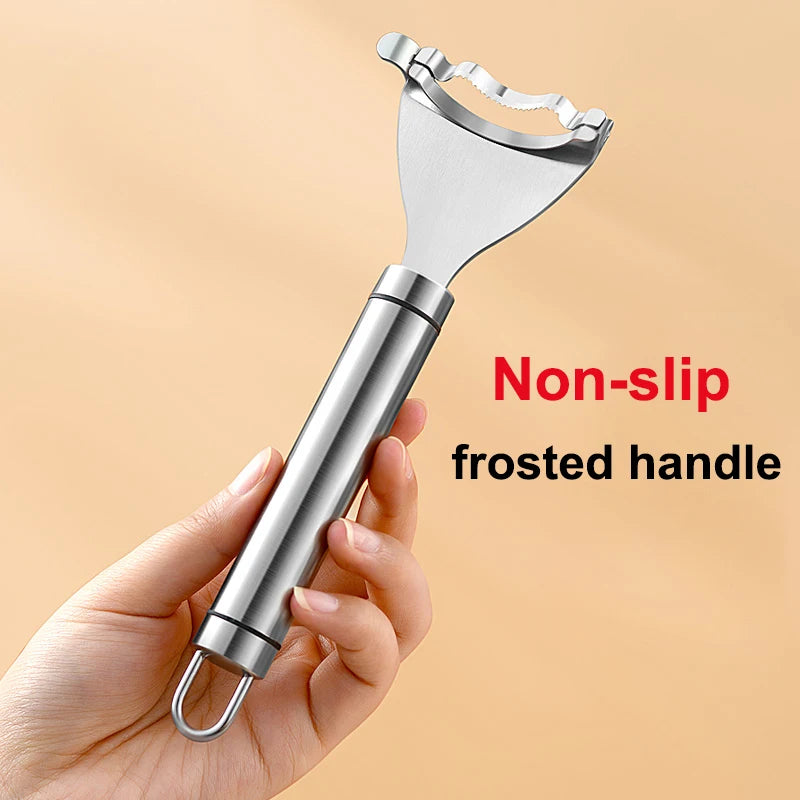 CornMaster Pro: Stainless Steel Corn Peeler & Thresher