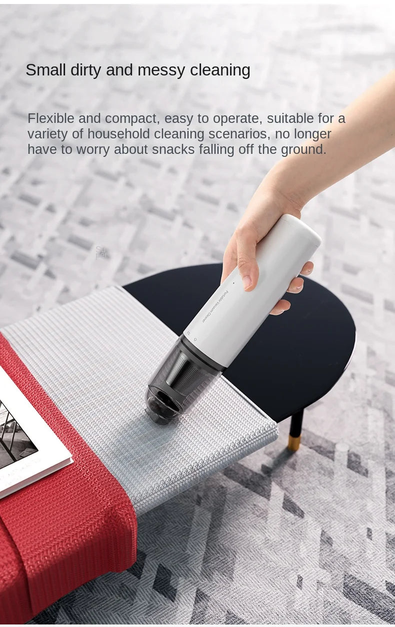 WhisperClean 130: The Ultimate Portable and Powerful Wireless Vacuum Cleaner